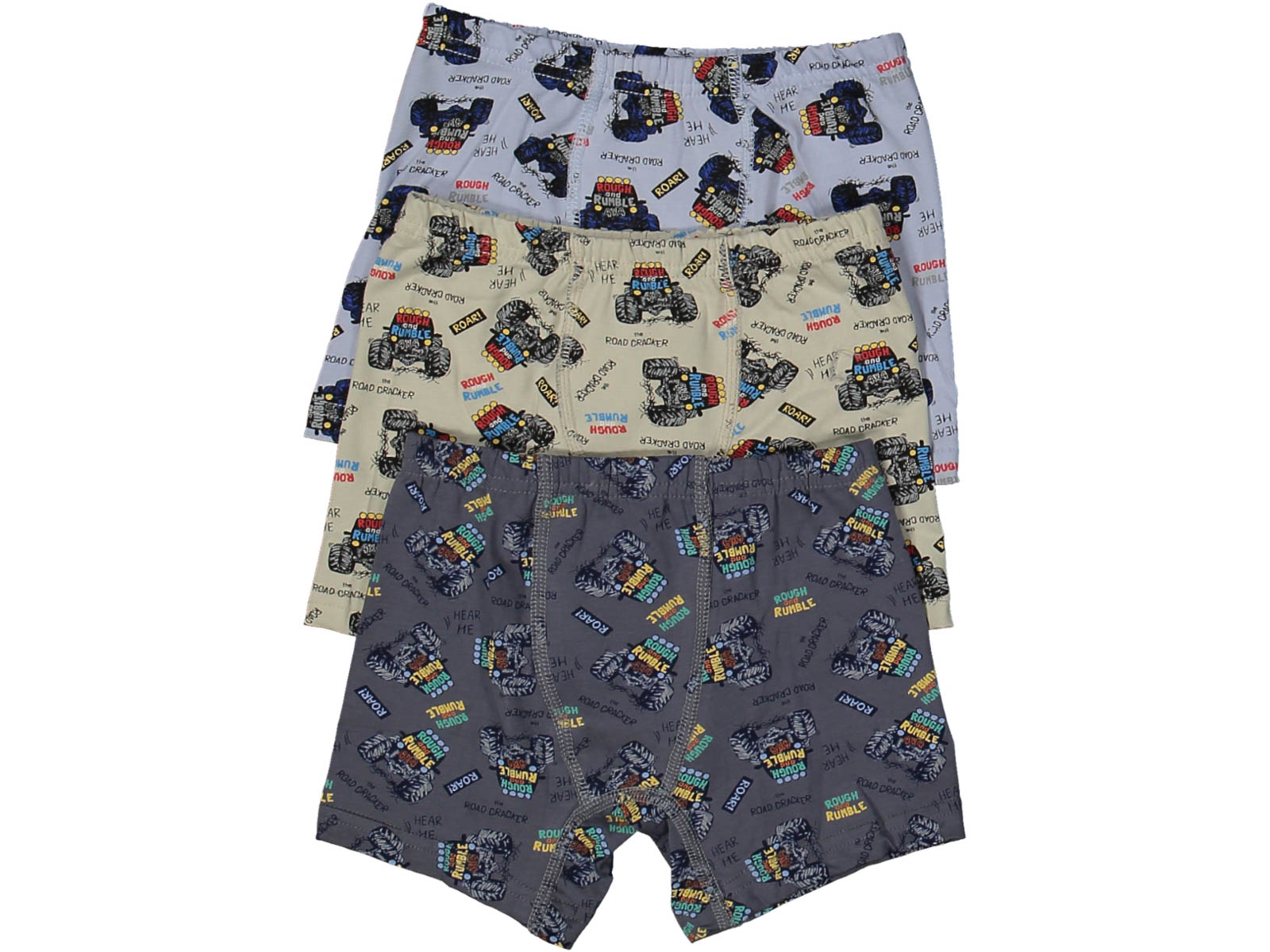 ERKEK 2/3 YAŞ KARIŞIK DESENLİ AHTAPOTLU BOXER