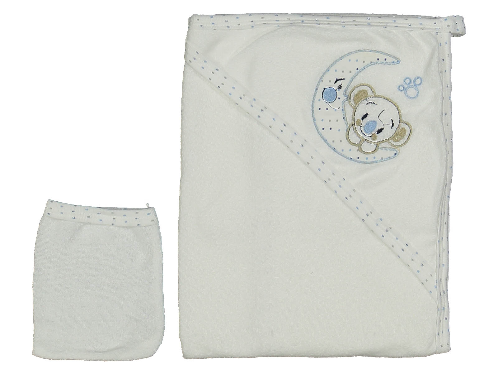 UNISEX 1/12 AY PANDA NAKIŞLI HAVLU SİLGİ 