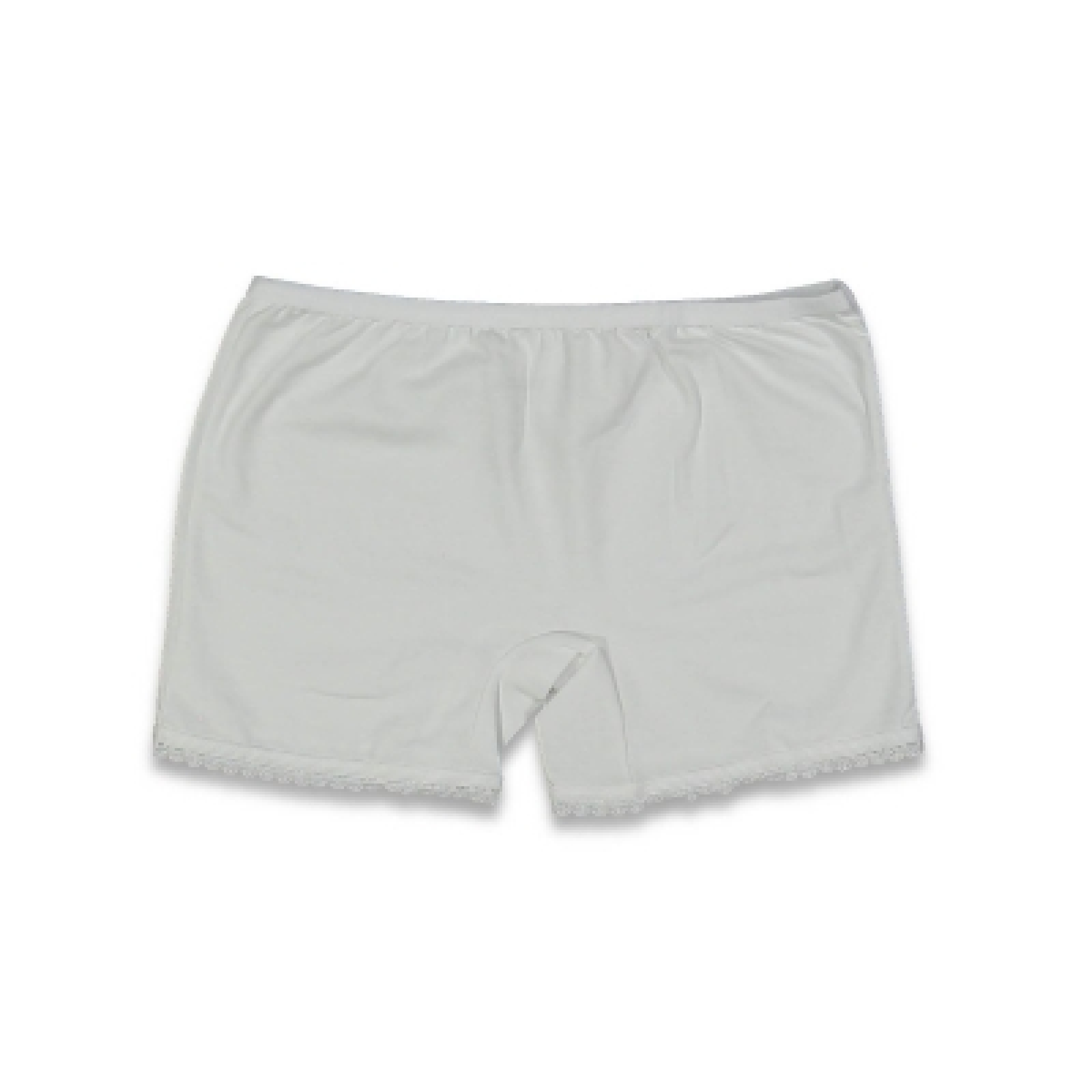 KIZ 10/11 YAŞ KIZ BEYAZ LİKRALI BOXER