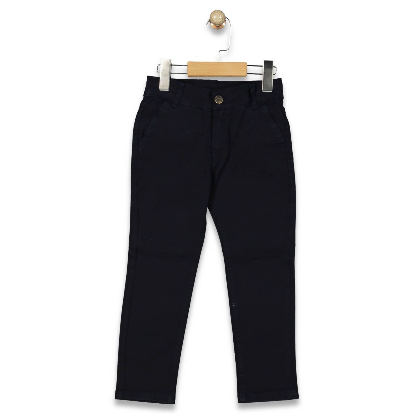 ERKEK 10/13 YAŞ KEMERLİ OKUL PANTALONU