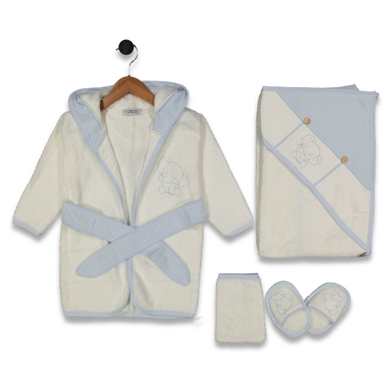 ERKEK 1/12 AY FİLLİ BORNOZ SET