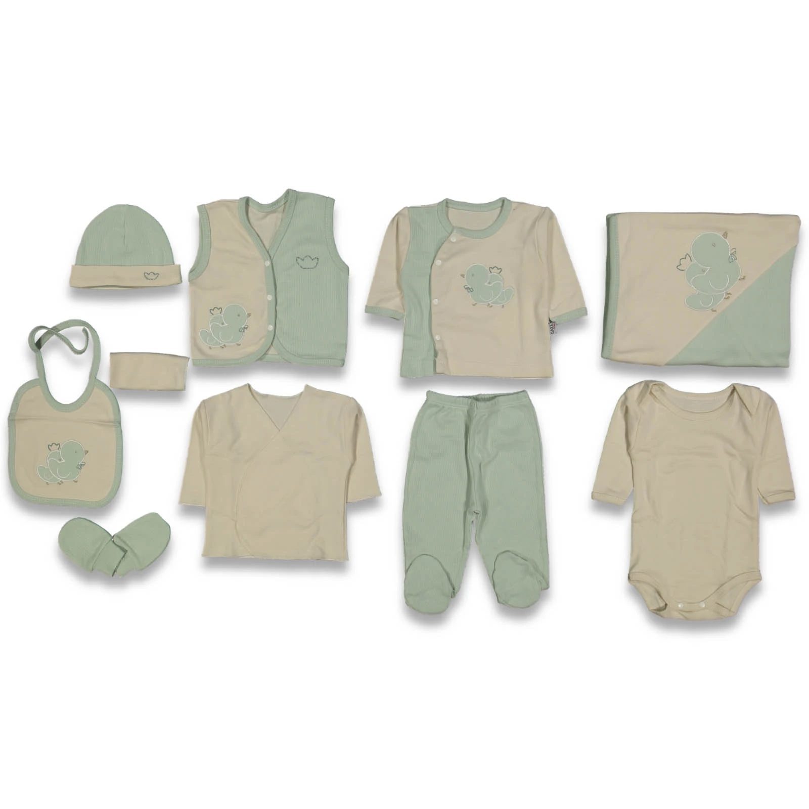 ERKEK 1/3 AY ÖRDEKLİ 10LU SET