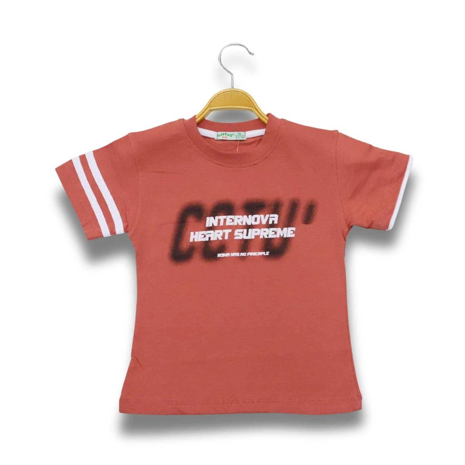 ERKEK 2/10 YAŞ COTU KISA KOL T-SHIRT