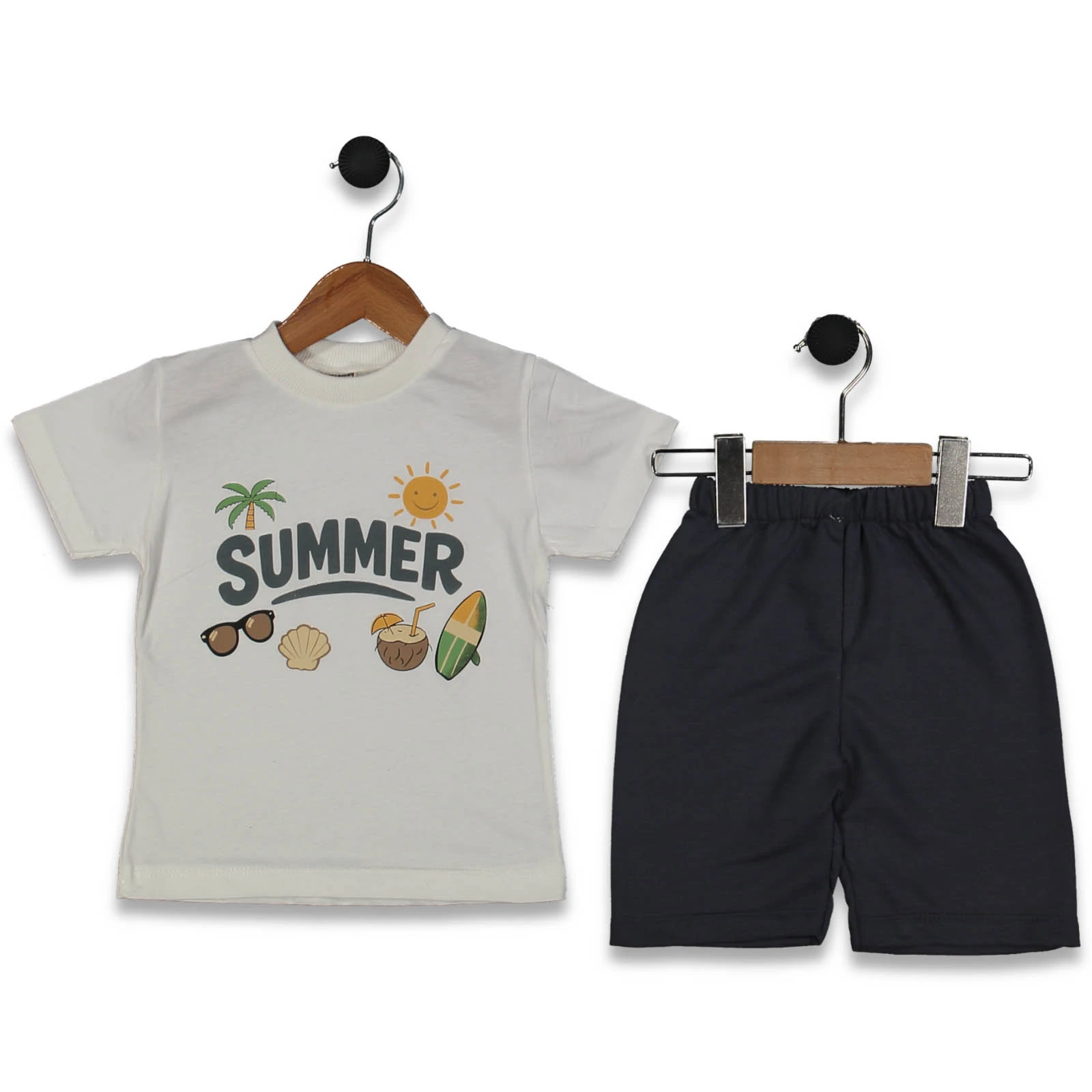 ERKEK 24 Ay,3 Yaş,4 Yaş,18 Ay ŞORTLU SUMMER BASKI 