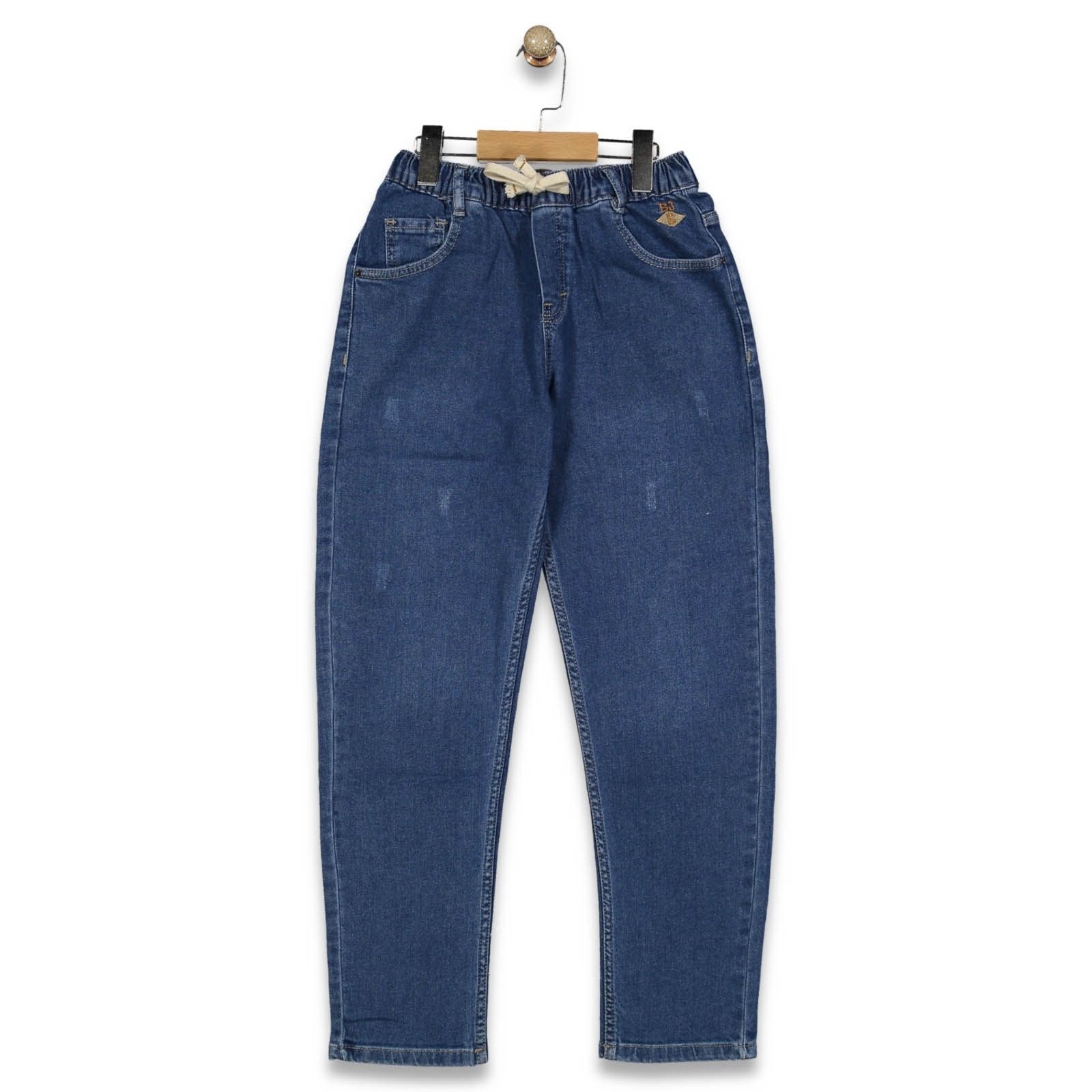 ERKEK 2/5 YAŞ KOT BEL İP BAĞLAMALI PANTALON