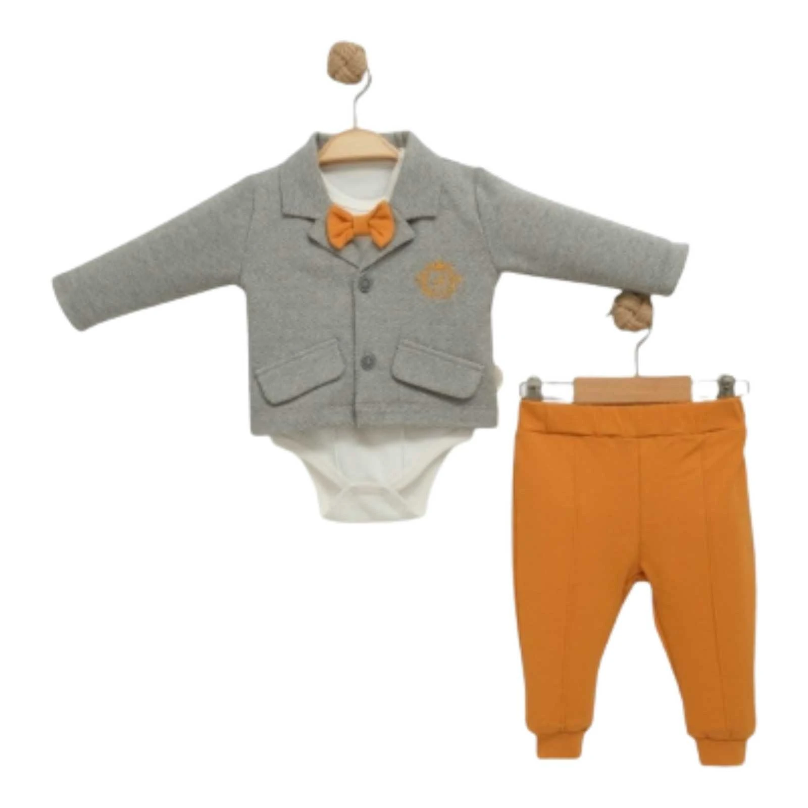 ERKEK 3/6 AY GENTLEMAN NEW BORN 3LÜ TAKIM