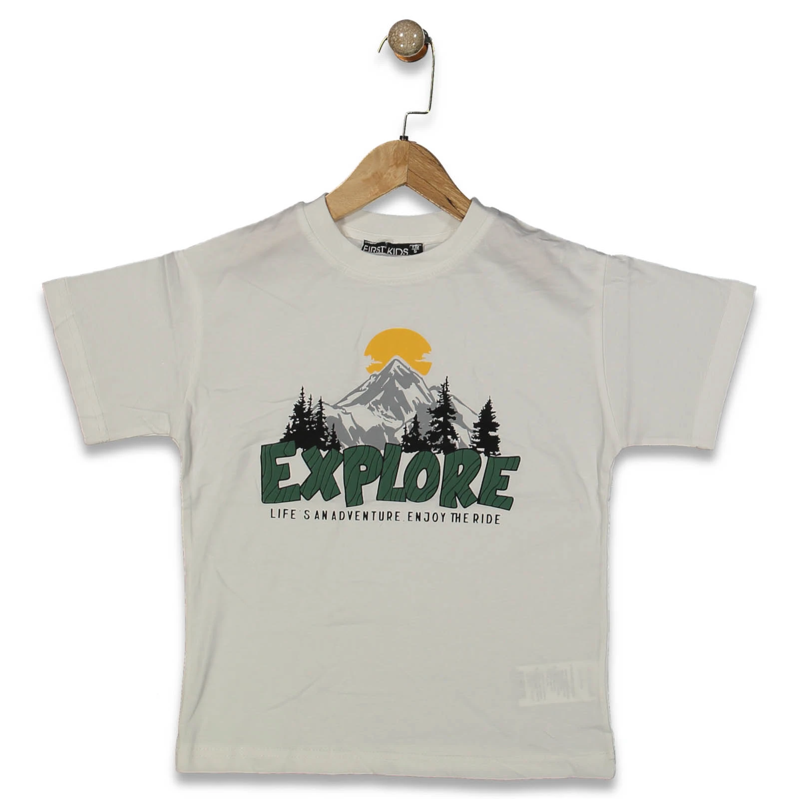 ERKEK 5/8 YAŞ EXPLORE KISA KOL TİŞÖRT