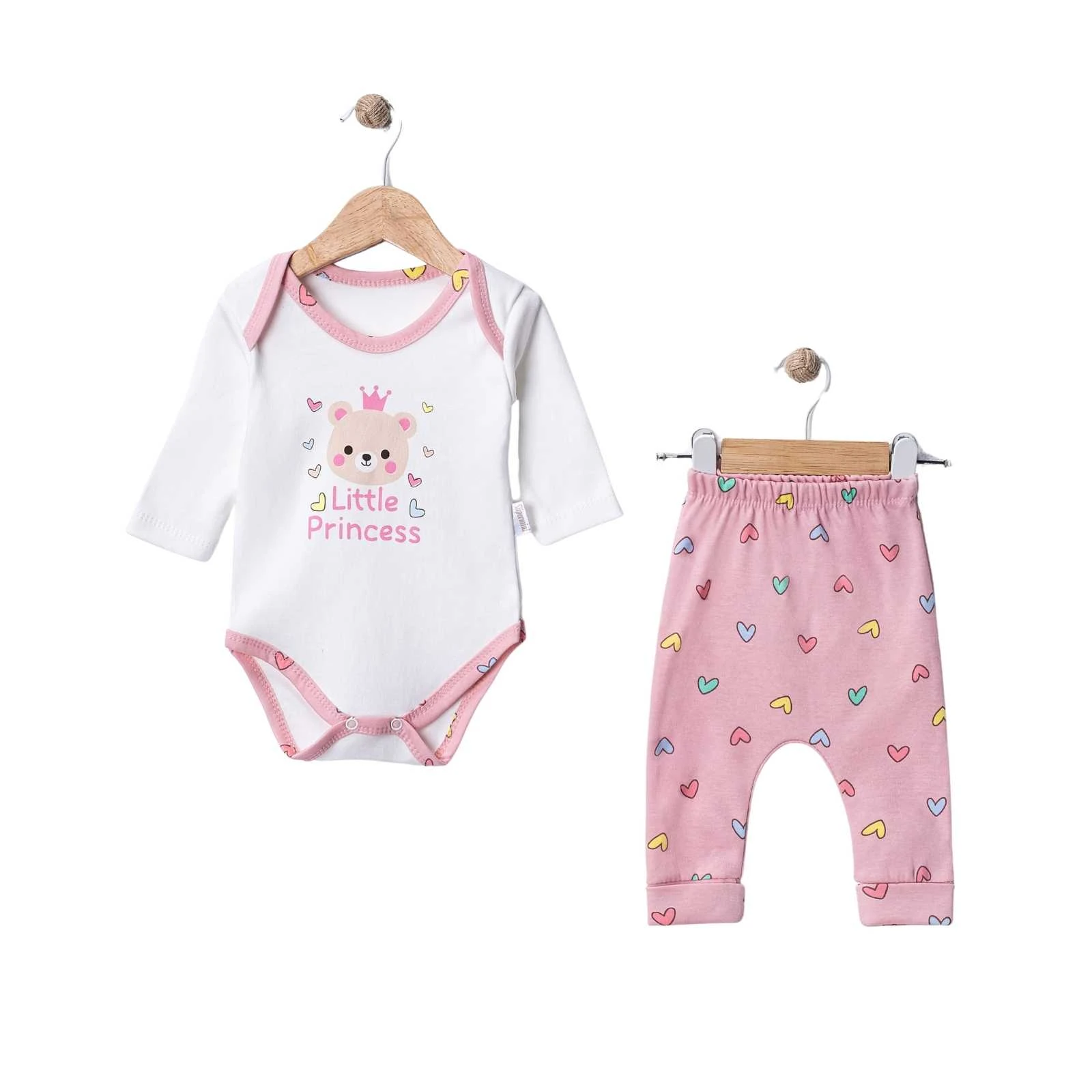 KIZ 1/9 AY LITTLE PRINCESS BADİLİ 2LI TAKIM