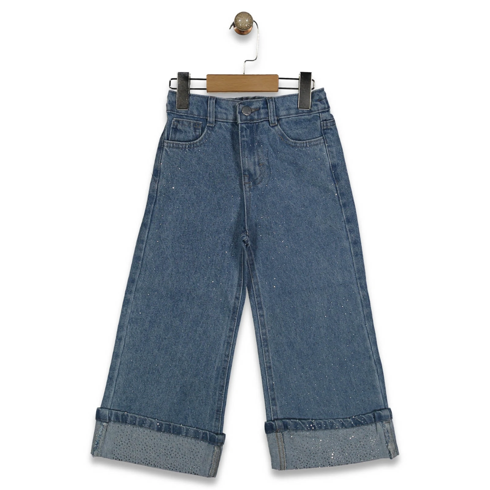 KIZ 2/6 YAŞ CİTYWEAR TAŞLI KOT PANTOLON