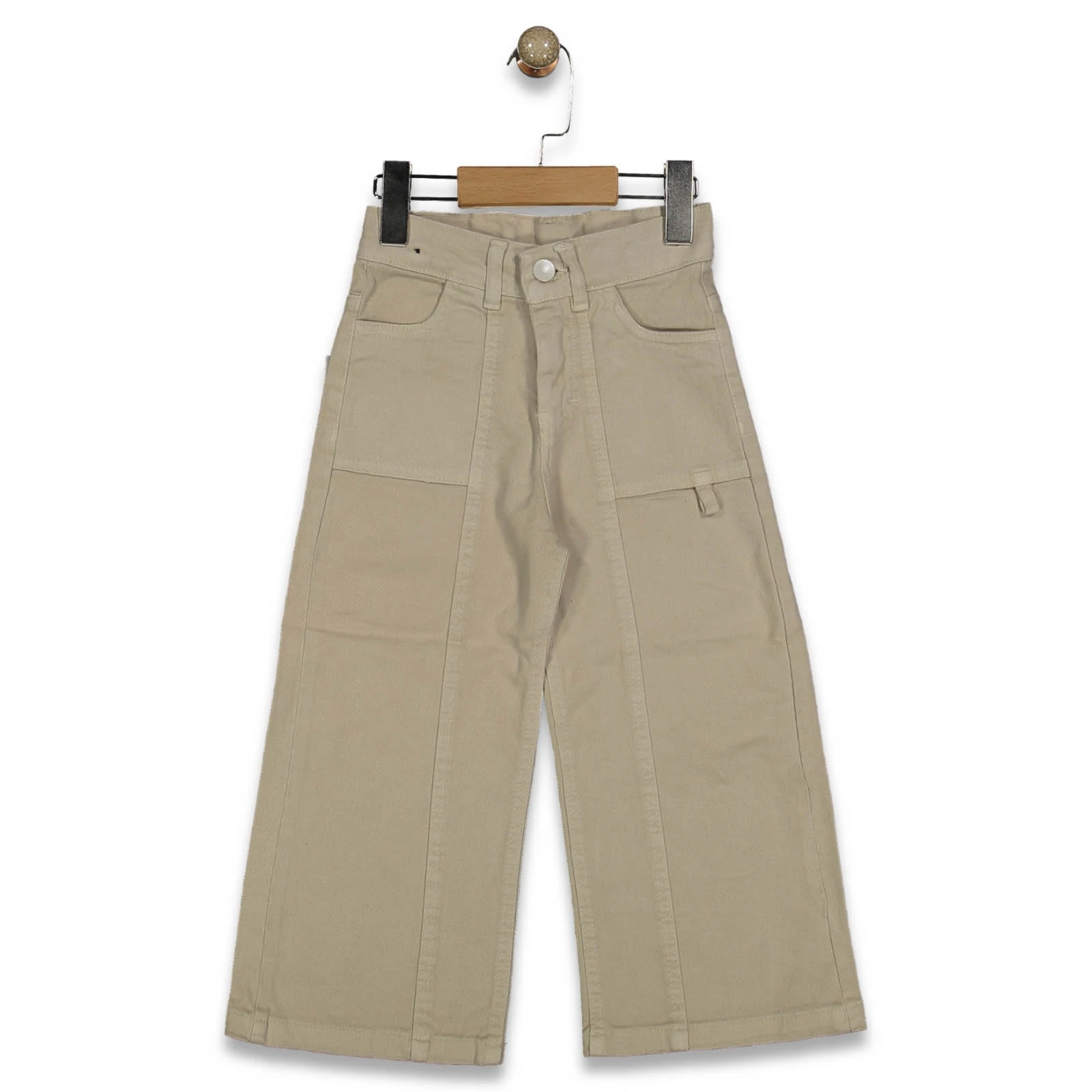 KIZ 5/8 YAŞ KETEN PANTOLON