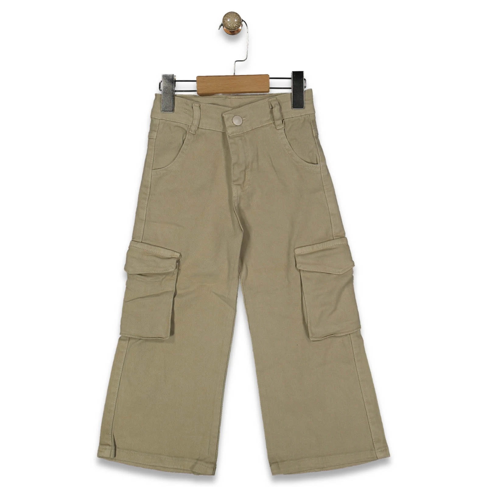 KIZ 5/8 YAŞ  KLASİC KESİM KETEN PANTOLON