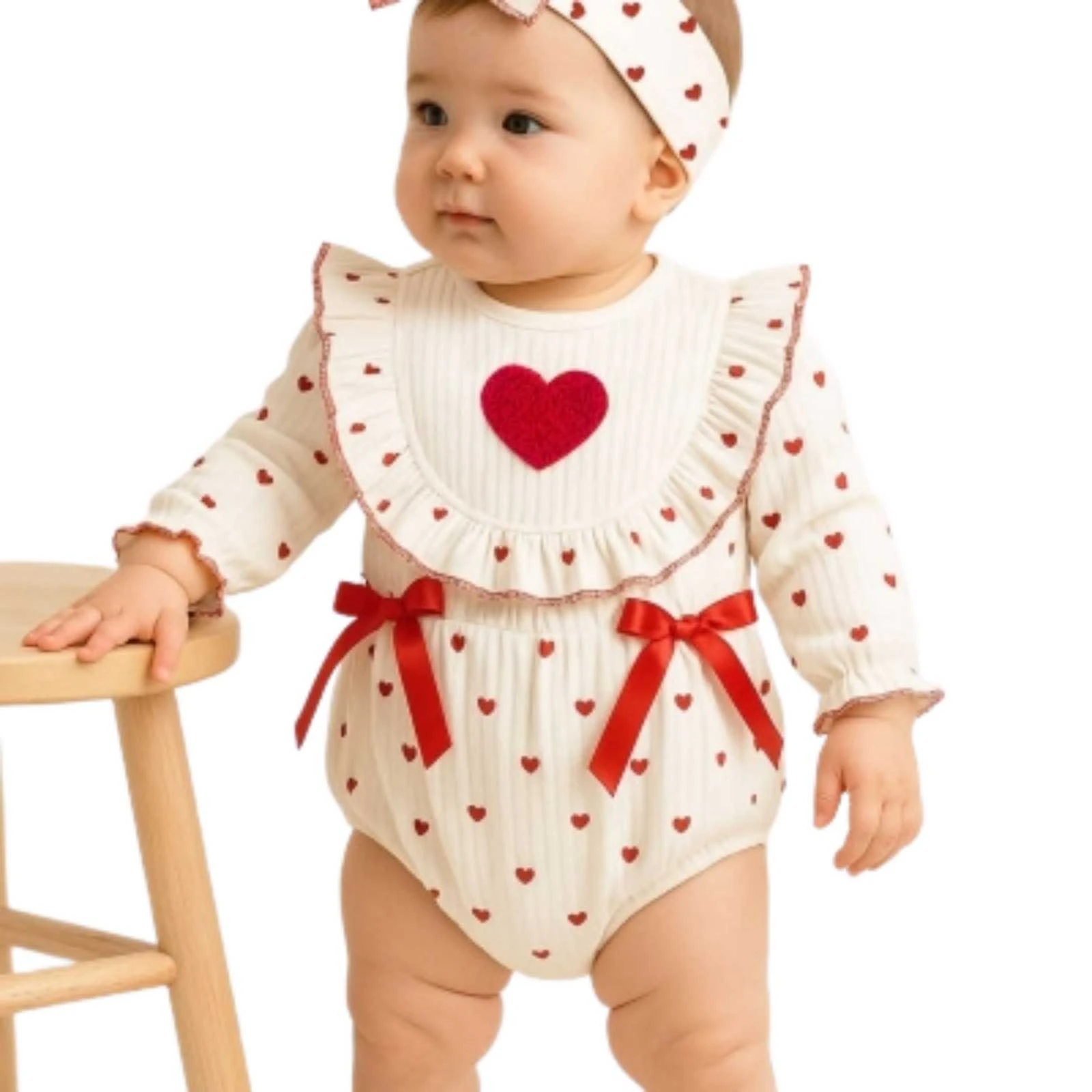 KIZ 6/18 AY KALPLI SUZINELI ROMPER