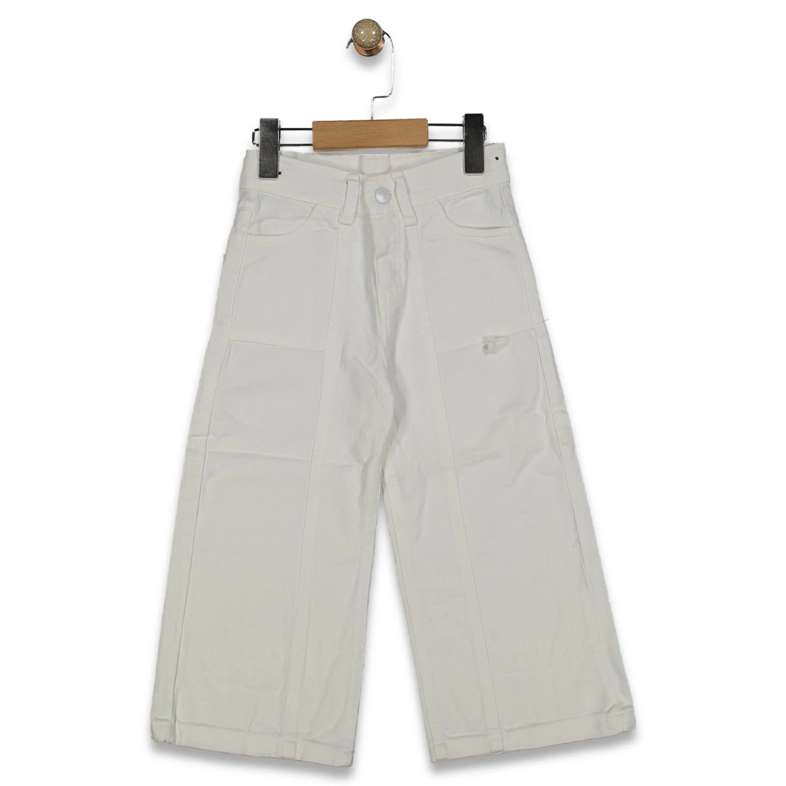 KIZ 9/12 YAŞ KETEN PANTOLON