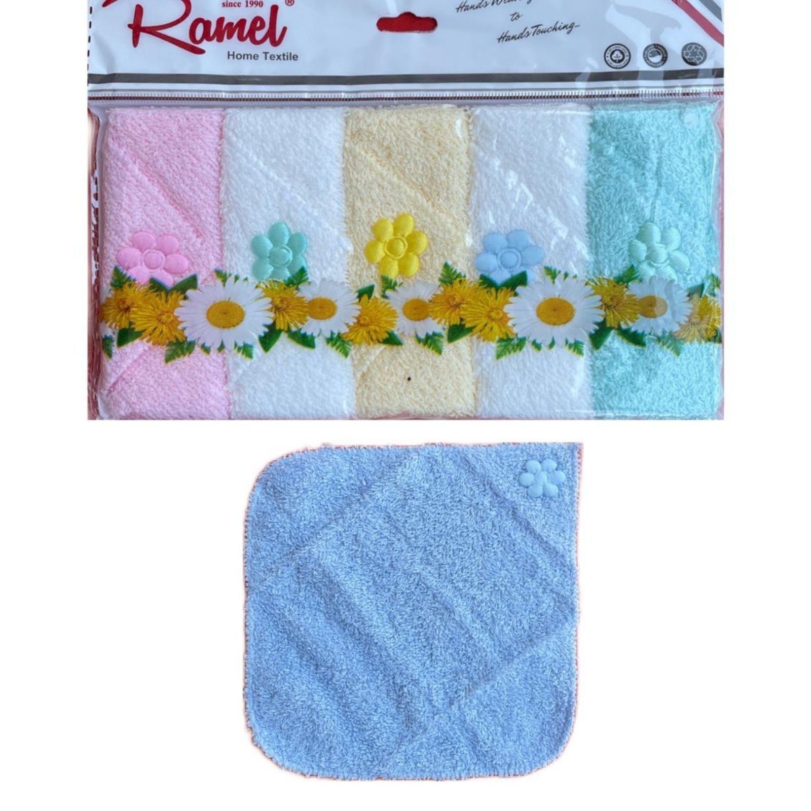 UNISEX 1/9 AY 5Lİ BEBE KÜÇÜK MENDİL