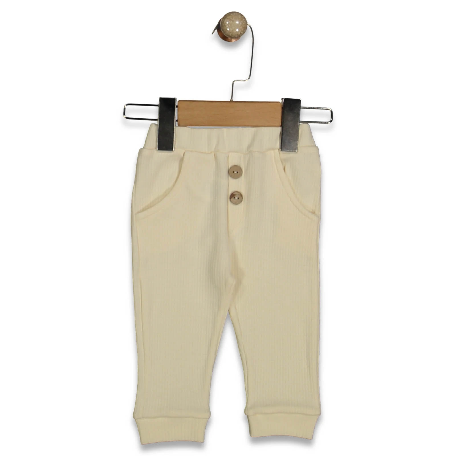 UNISEX 1/12 AY İNCE RAPOR CEPLİ PANTOLON