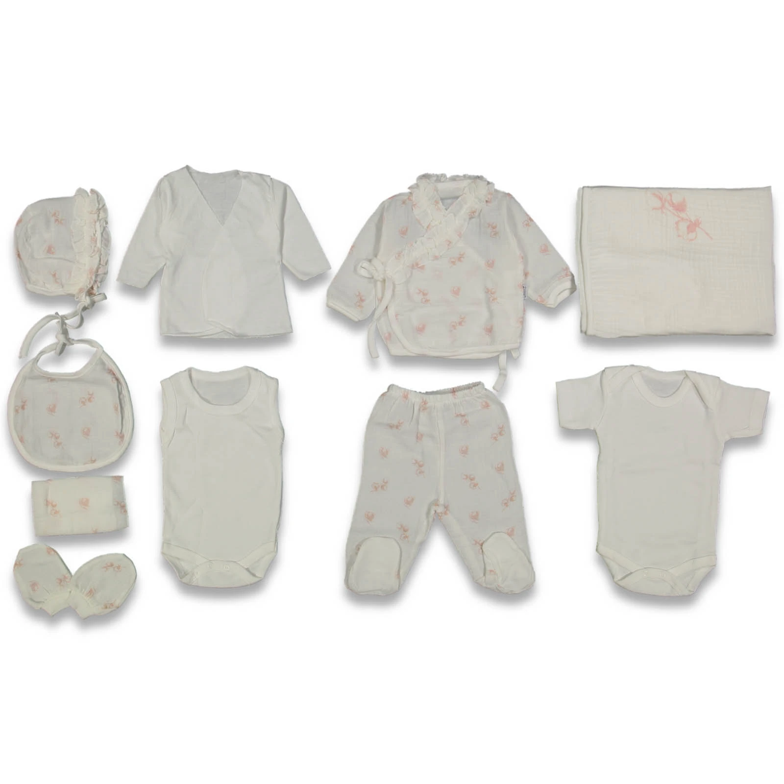 UNISEX 1/3 AY MÜSLİN ZIBIN SETİ