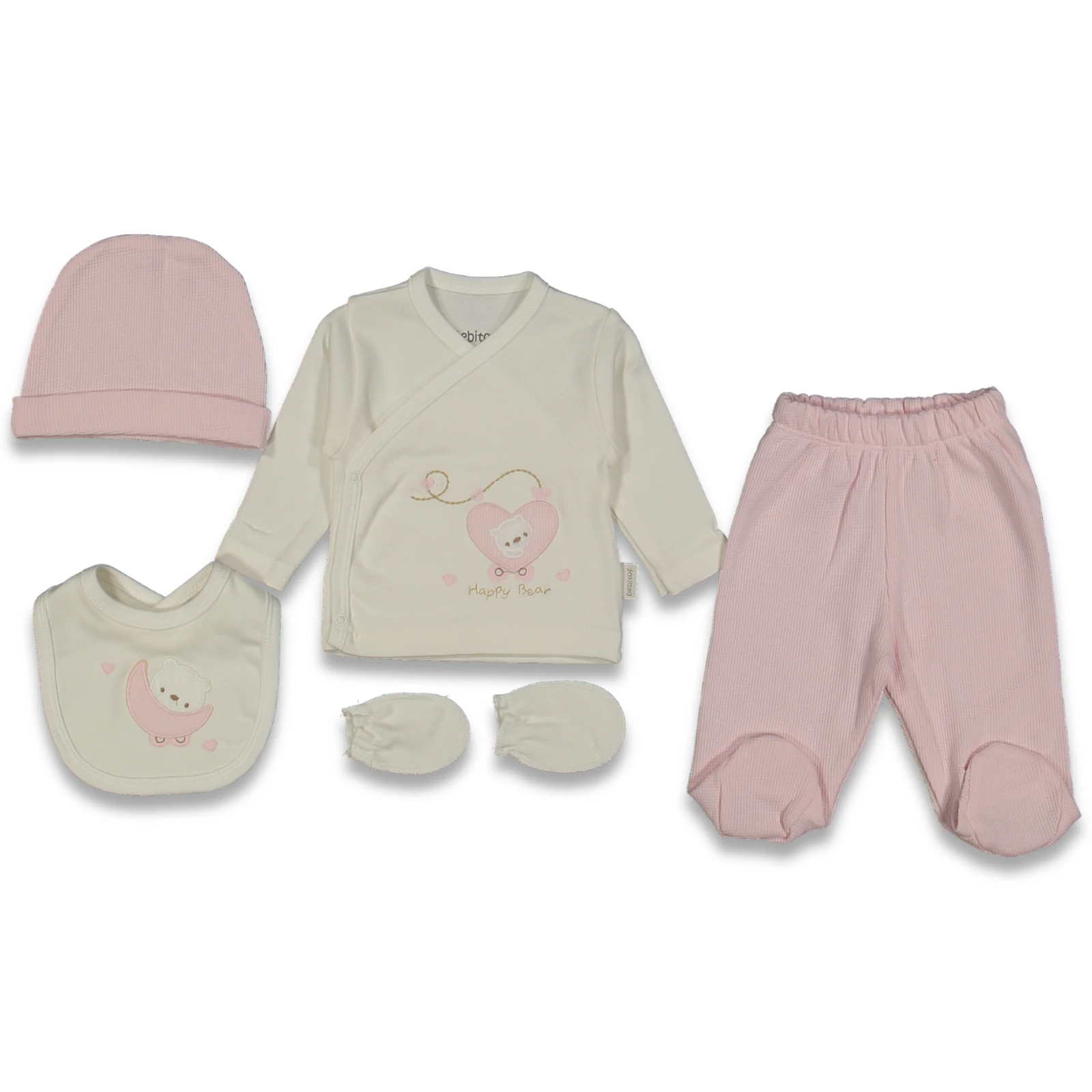 UNISEX 1/3 AY TRENDEKİ AYICIKLAR 5Lİ ZIBIN SETİ