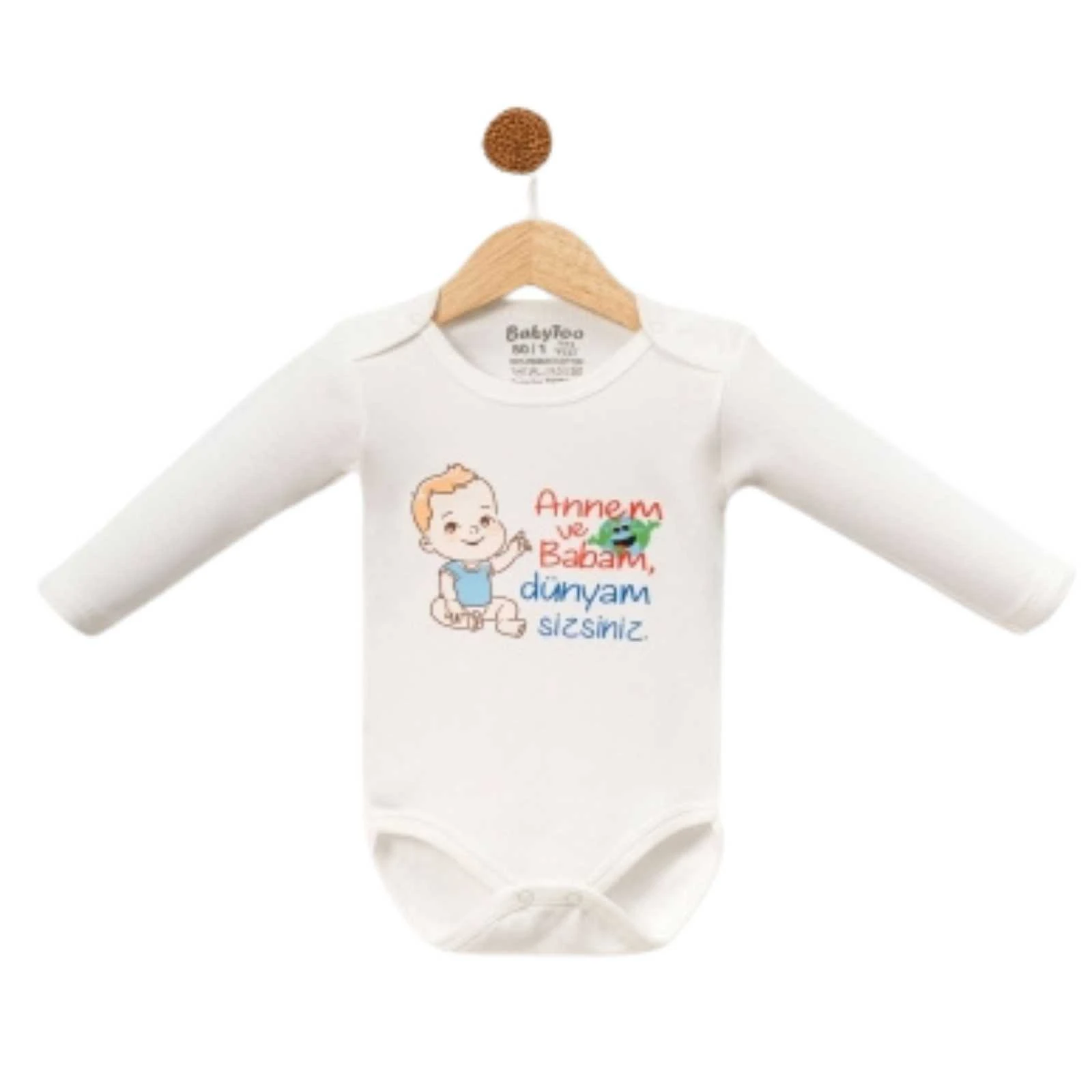 UNISEX 1/3 YAŞ ANNE VE BABAM BASKI