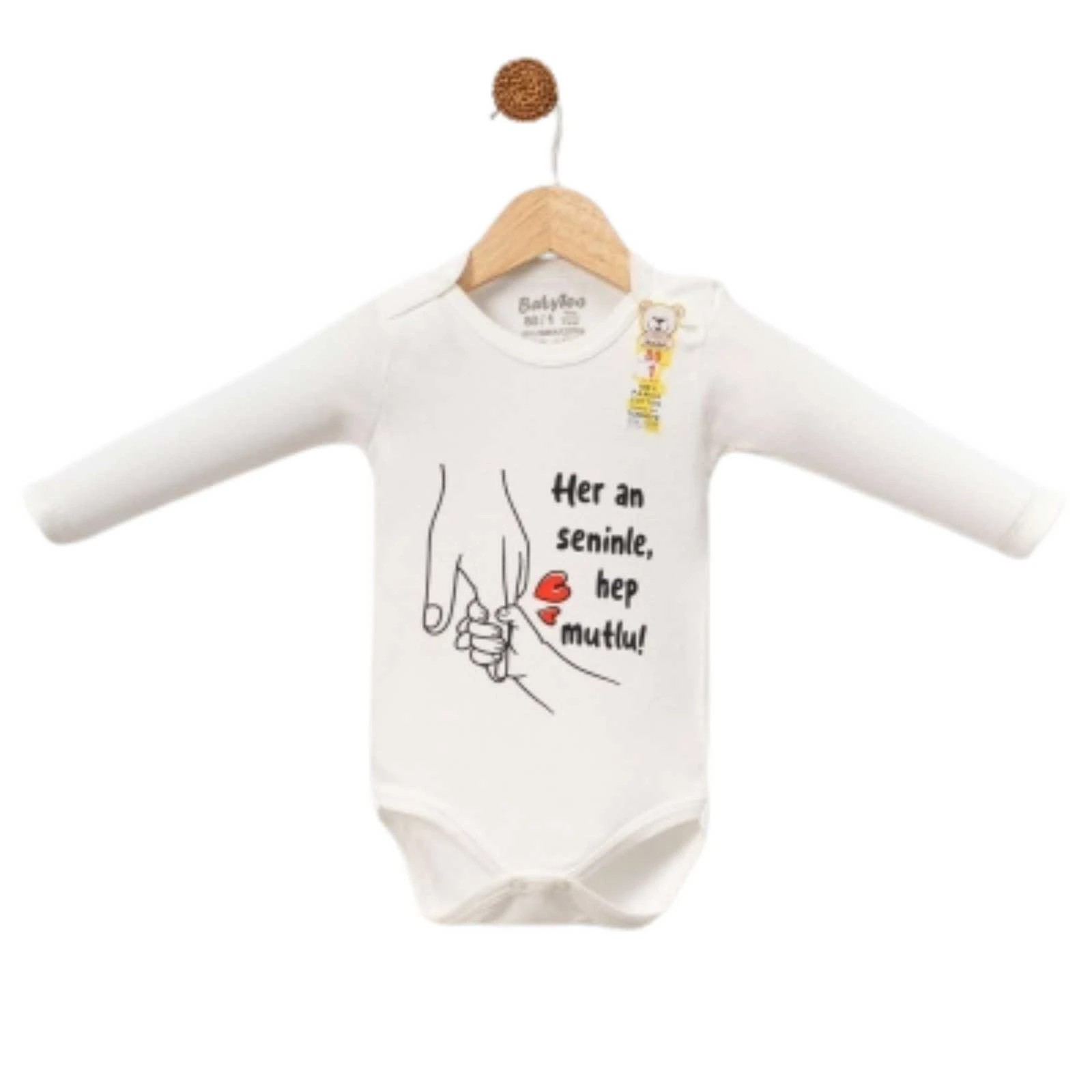 UNISEX 1/3 YAŞ HER AN SENİNLE BASK