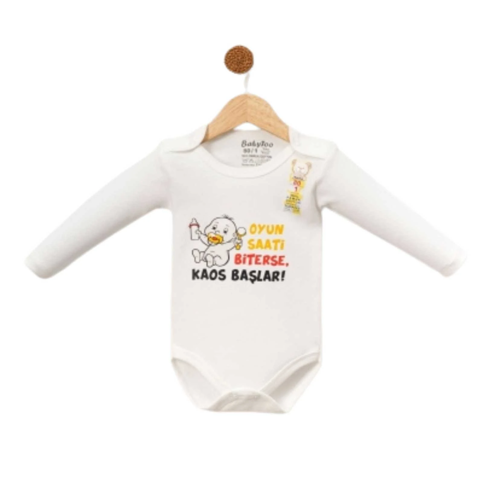 UNISEX 1/3 YAŞ OYUN SAATİ BASKILI