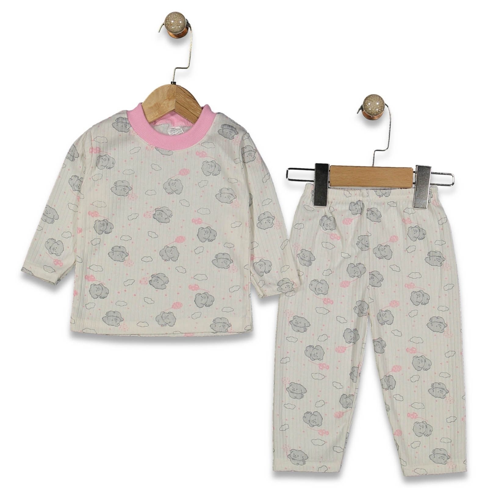 UNISEX 1/3 YAŞ RAPORLU CASPER DESEN PİJAMA