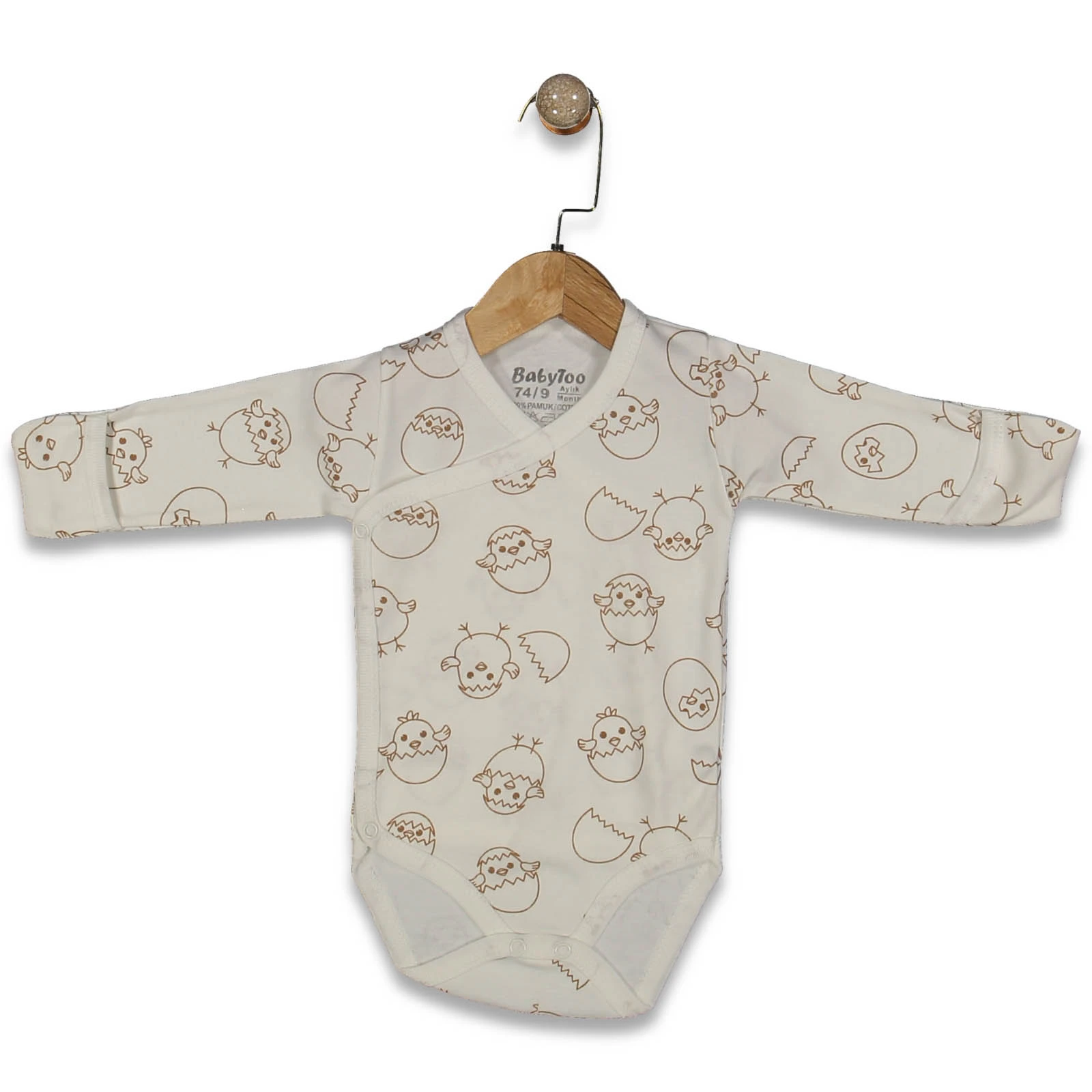 UNISEX 1/9 AY YENİ CİVCİV DESENLİ KUNDAK BADİ