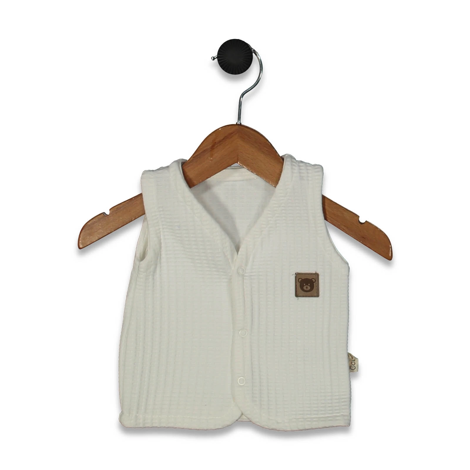 UNISEX 3/12 AY KAPİTONE BEBE YELEK 