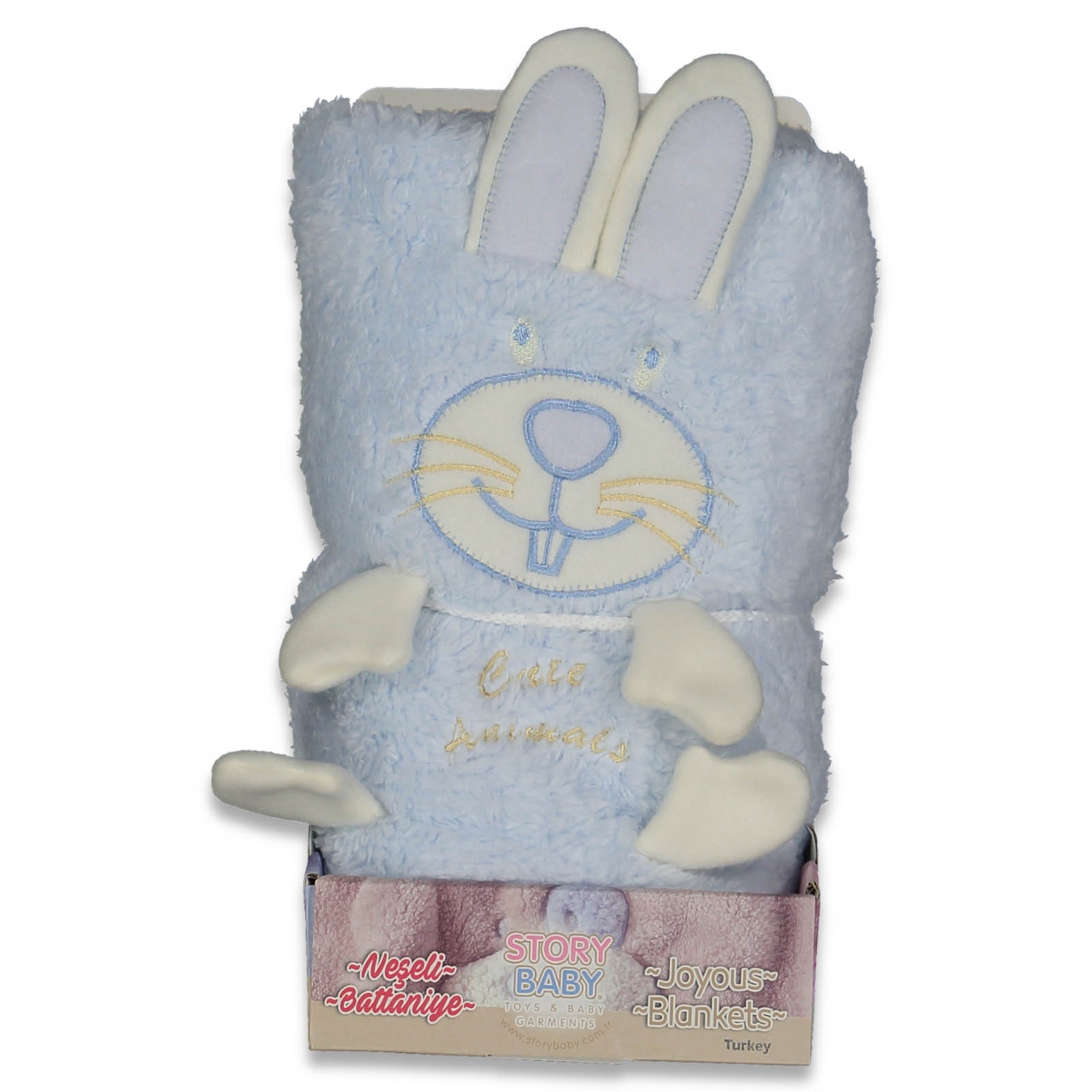 UNISEX 3/9 AY TAVŞAN FİGÜRLÜ KUTULU WELSOFT BATTAN