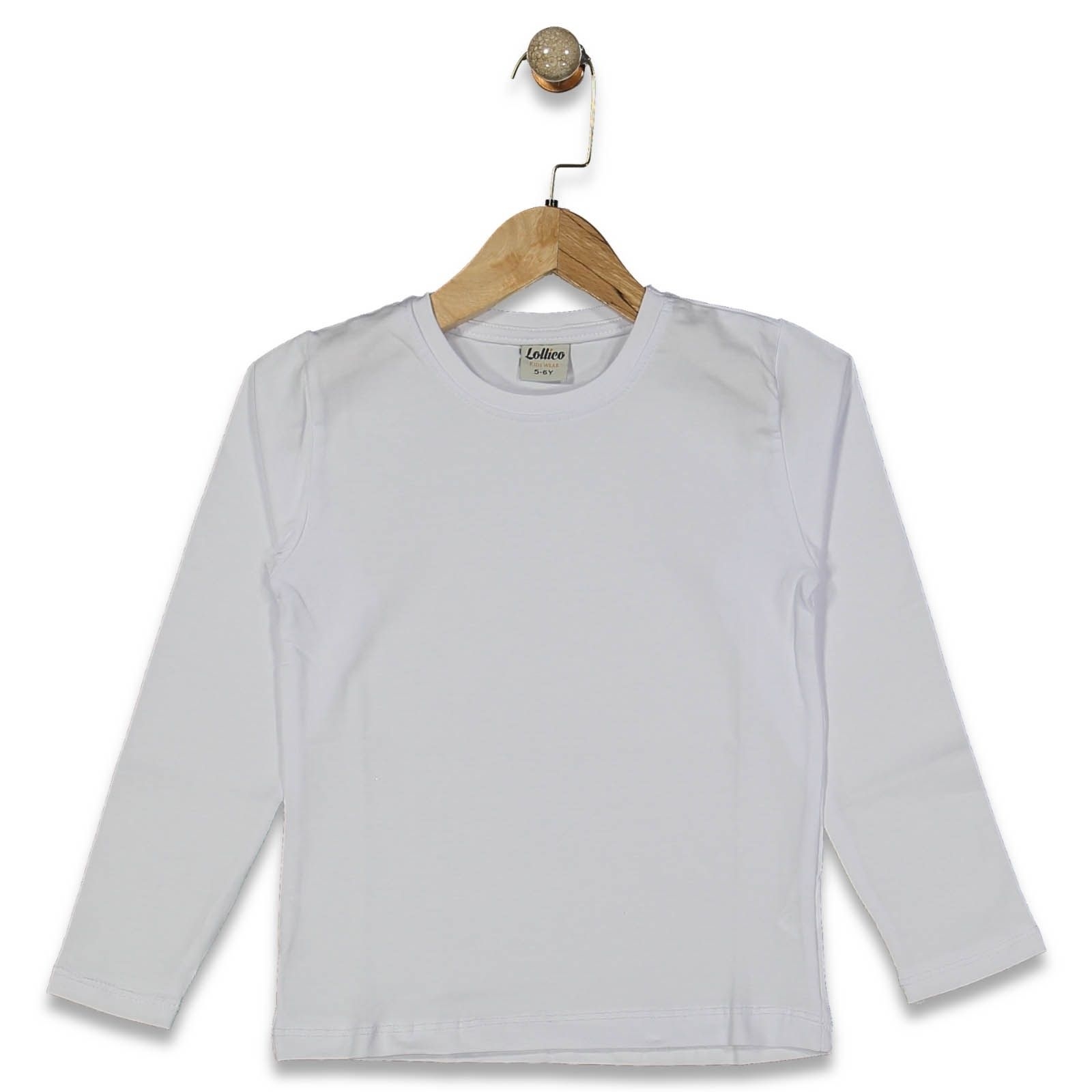 UNISEX 5/8 YAŞ DÜZ UZUN KOL BADİ