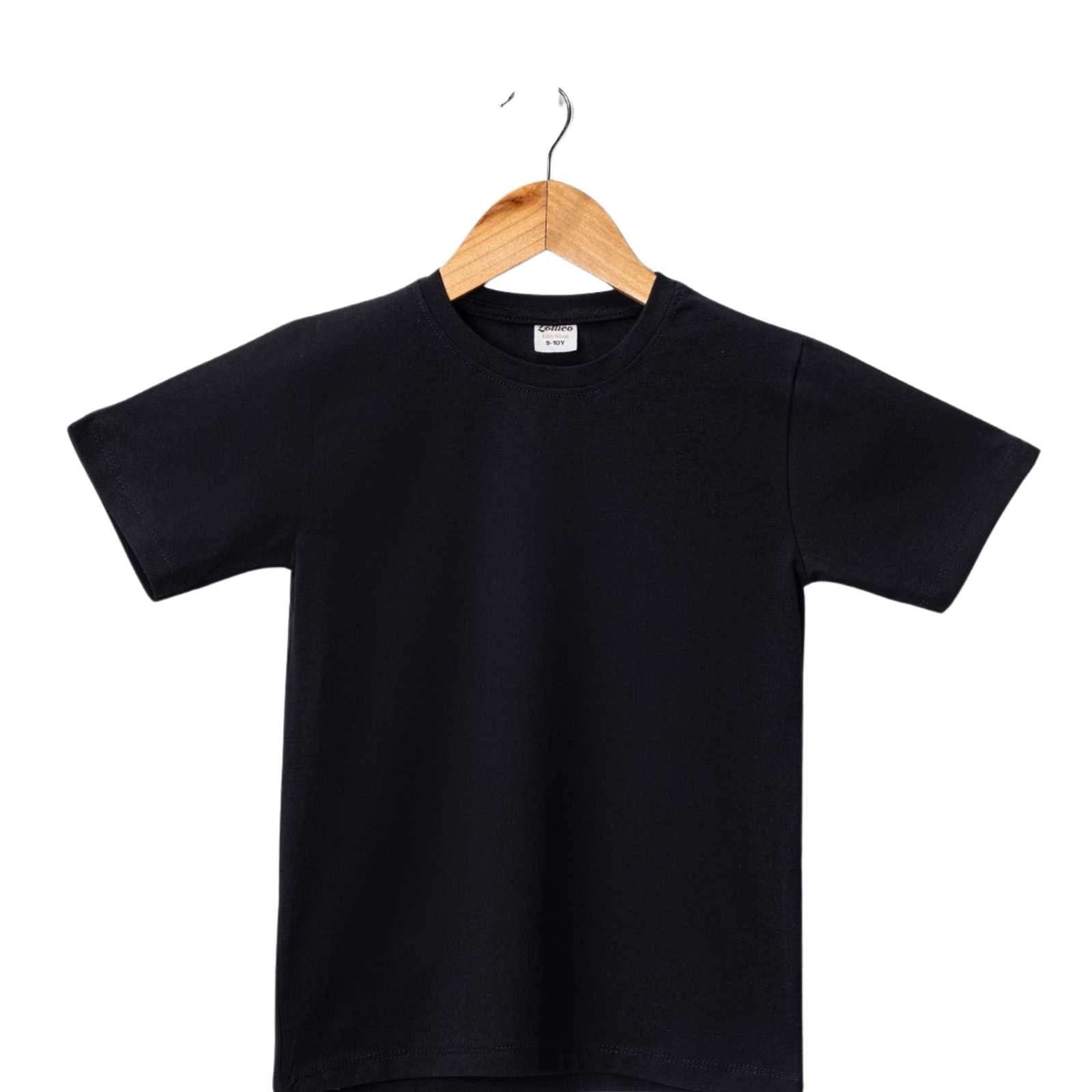 UNISEX 9/12 YAŞ UNİSEX   SİYAH   KISA KOL DÜZ BADİ