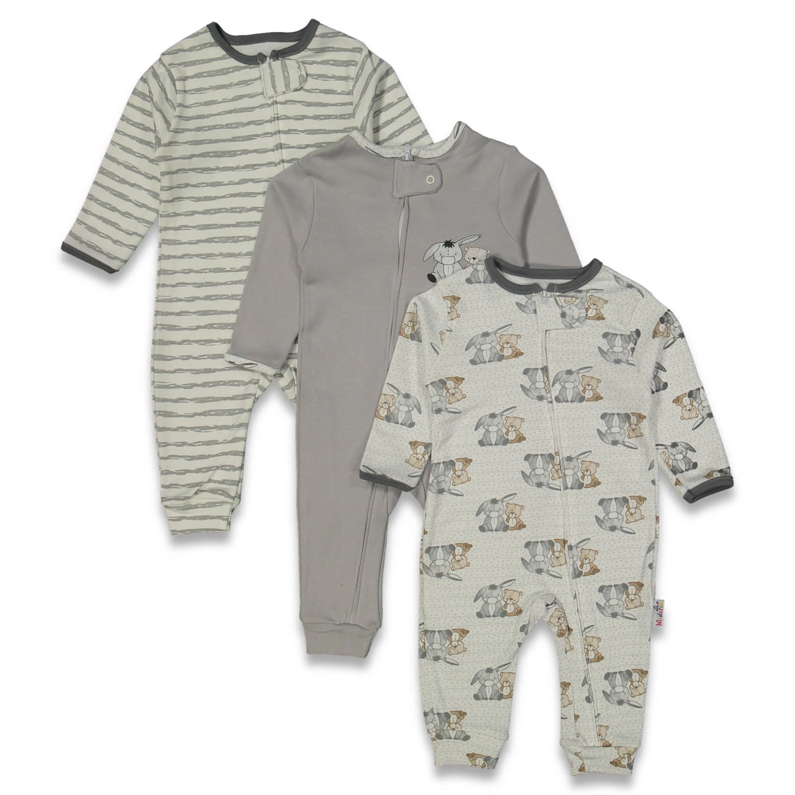 UNISEX 9/18 AY FERMUARLI EŞEKLİ TULUM
