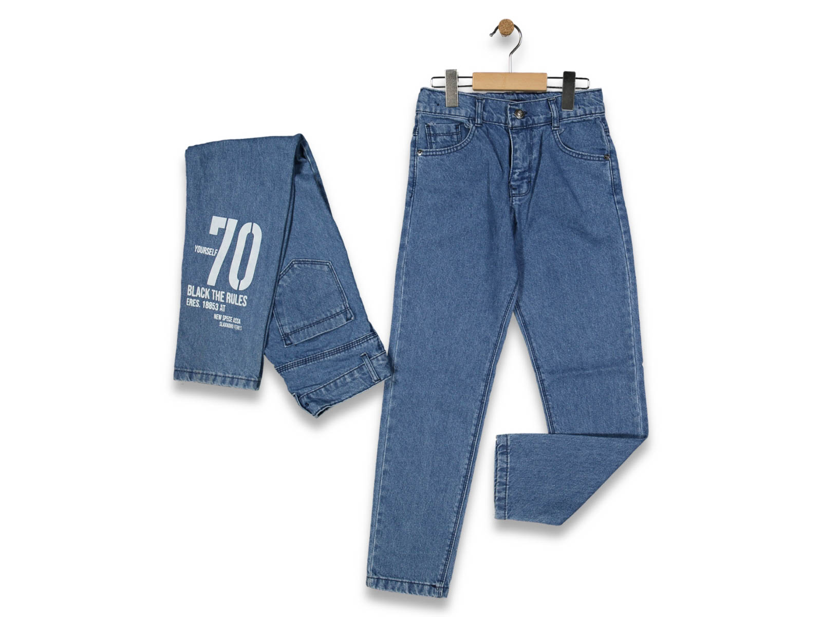 ERKEK 8/12 YAŞ YOURSELF 70 KOT PANTOLON 