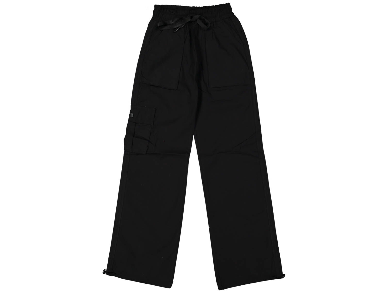 KIZ 6/10 YAŞ KARGO CEPLİ PAÇA STOPERLİ KETEN PANT