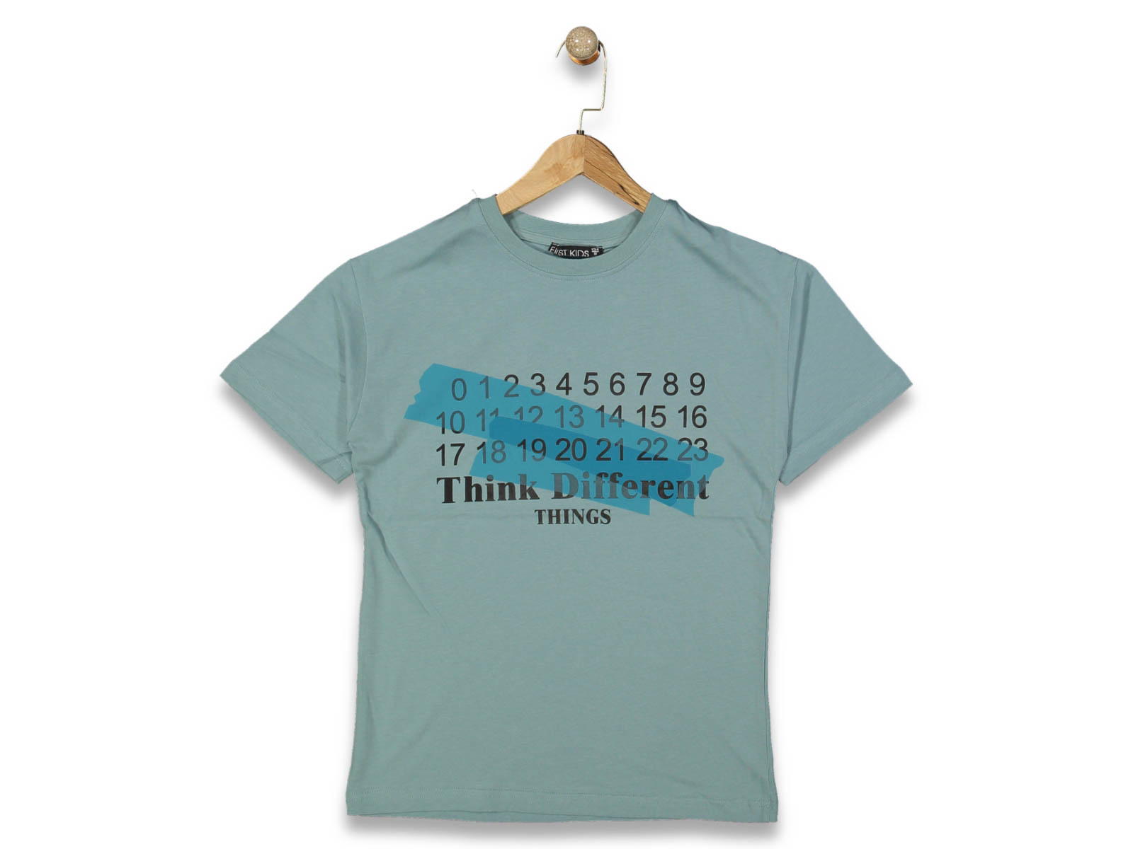 KIZ 9/12 YAŞ THİNK DİFFERENT KISA KOL TİŞÖRT