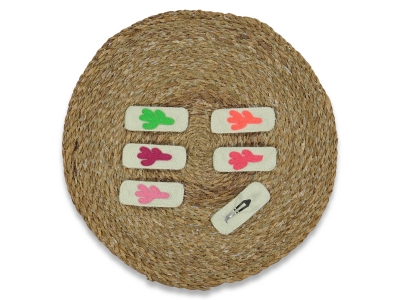 KIZ 1/4 KAKTÜS SAÇ TOKASI