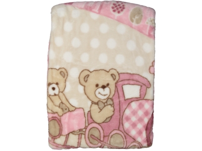 100X120 CM KABARTMA BASKILI PVC BATTANİYE