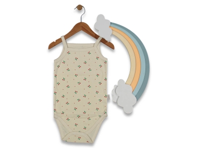 UNISEX 1/3 YAŞ  KÜÇÜK KİRAZ İP ASKI BÜYÜK BADİ