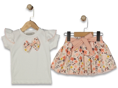 KIZ 2/5 YAŞ ÇİÇEKLİ KIZ TAKIM