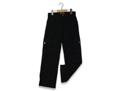 KIZ 13/16 YAŞ KARGO CEPLİ KOT PANTOLON