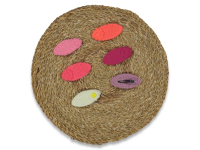 KIZ 1/4 PAPTYALI MİDYE SAÇ TOKASI