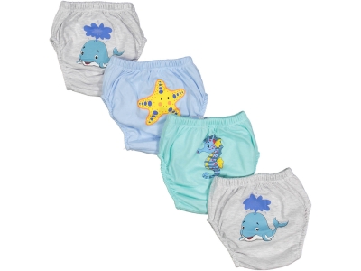 UNISEX 1/3 YAŞ HAYVAN BASKILI DENİZ ALIŞTIRMA KÜLO