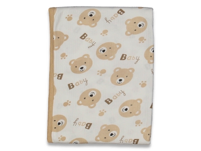 UNISEX 12/12 AY 80X90 ÇİFT KAT DESENLİ BATTANİYE
