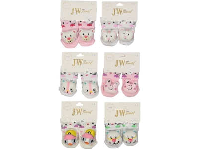 BEBE 0/6 AY 12 Lİ OYUNCAKLI ÇORA