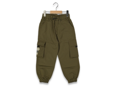 ERKEK 9/12 YAŞ YANDAN CEPLİ PARAŞÜT PANTOLON