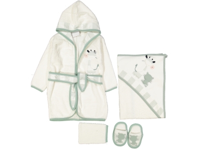 UNISEX 1/12 AY ZÜREFA KEDİ  GAYE BORNOZ SET