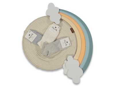 UNISEX 7/8 YAŞ KABARTMA DESEN COCUK PATIK 