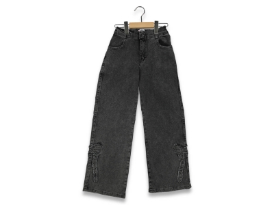 KIZ 11/15 YAŞ  KOT PANTOLON 