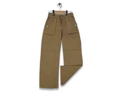KIZ 6/10 YAŞ  TORBA CEPLİ SALE KOT PANTOLON 
