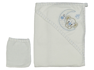 UNISEX 1/12 AY PANDA NAKIŞLI HAVLU SİLGİ 