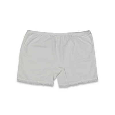 KIZ 4/5  YAŞ BEYAZ LİKRALI BOXER
